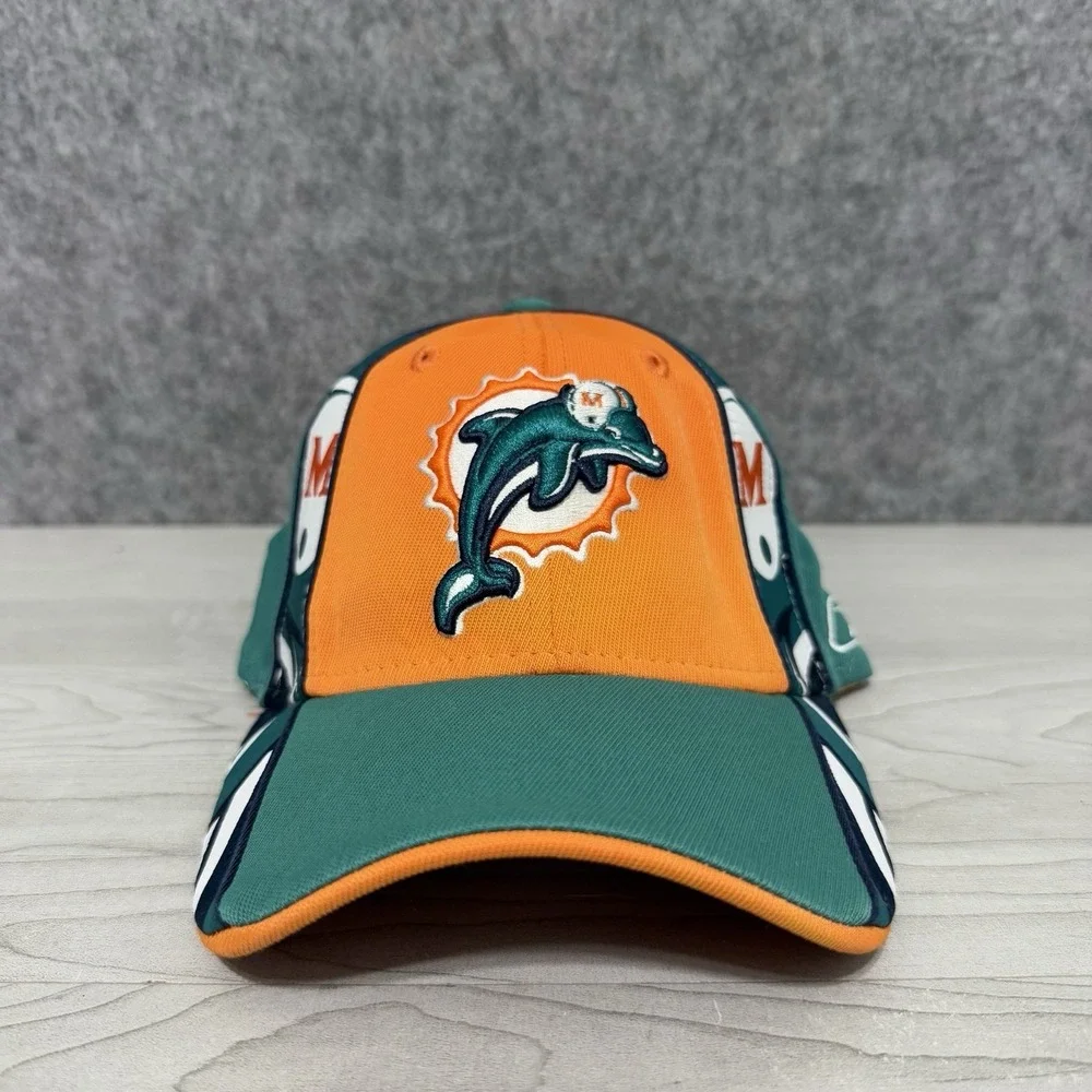 Vintage‎ Reebok Miami Dolphins NFL Equipment On-Field Adjustable Hat OSFA